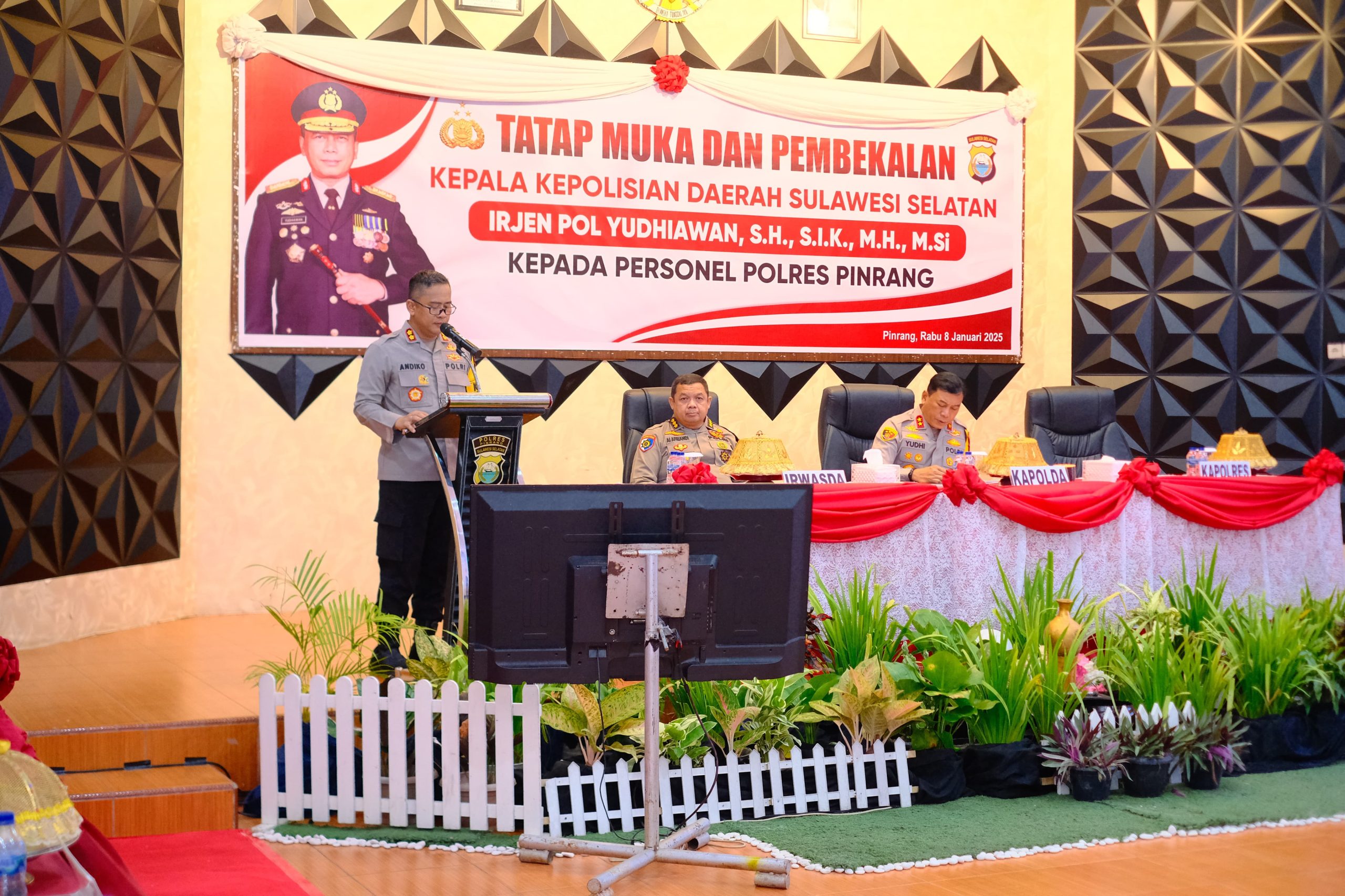 Kapolda Sulawesi Selatan, Irjen Pol. Yudhiawan S.H., S.I.K., M.H., M.Si.,