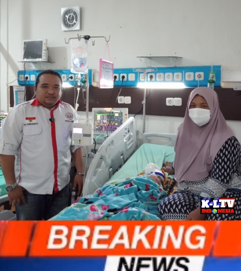 POTRET SUASANA KETUA PKPM EKA DARMAWANSYAH SETELAH MENDAMPINGI PASIEN DI RUMAH SAKIT